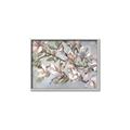 Picture of Pink Mangnolias Branch II _GroupedProduct_Rectangle_Landscape_Canvas_Framed_