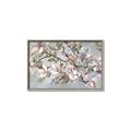 Picture of Pink Mangnolias Branch II _GroupedProduct_Rectangle_Landscape_Canvas_Framed_