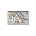 Picture of Pink Mangnolias Branch II _GroupedProduct_Rectangle_Landscape_Canvas_Framed_