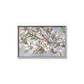 Picture of Pink Mangnolias Branch II _GroupedProduct_Rectangle_Landscape_Canvas_Framed_