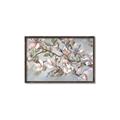 Picture of Pink Mangnolias Branch II _GroupedProduct_Rectangle_Landscape_Canvas_Framed_