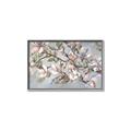 Picture of Pink Mangnolias Branch II _GroupedProduct_Rectangle_Landscape_Canvas_Framed_
