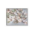 Picture of Pink Mangnolias Branch II _GroupedProduct_Rectangle_Landscape_Canvas_Framed_