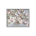 Picture of Pink Mangnolias Branch II _GroupedProduct_Rectangle_Landscape_Canvas_Framed_