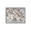 Picture of Pink Mangnolias Branch II _GroupedProduct_Rectangle_Landscape_Canvas_Framed_