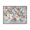 Picture of Pink Mangnolias Branch II _GroupedProduct_Rectangle_Landscape_Canvas_Framed_