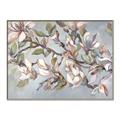 Picture of Pink Mangnolias Branch II _GroupedProduct_Rectangle_Landscape_Canvas_Framed_