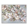 Picture of Pink Mangnolias Branch II _GroupedProduct_Rectangle_Landscape_Canvas_Framed_