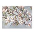 Picture of Pink Mangnolias Branch II _GroupedProduct_Rectangle_Landscape_Canvas_Framed_
