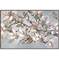 Picture of Pink Mangnolias Branch II _GroupedProduct_Rectangle_Landscape_Canvas_Framed_