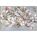 Picture of Pink Mangnolias Branch II _GroupedProduct_Rectangle_Landscape_Canvas_Framed_