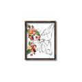 Picture of Floral Butterfly I _GroupedProduct_Rectangle_Portrait_Canvas_Framed_