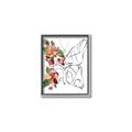 Picture of Floral Butterfly I _GroupedProduct_Rectangle_Portrait_Canvas_Framed_