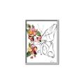 Picture of Floral Butterfly I _GroupedProduct_Rectangle_Portrait_Canvas_Framed_