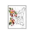 Picture of Floral Butterfly I _GroupedProduct_Rectangle_Portrait_Canvas_Framed_