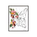 Picture of Floral Butterfly I _GroupedProduct_Rectangle_Portrait_Canvas_Framed_