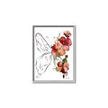 Picture of Floral Butterfly II _GroupedProduct_Rectangle_Portrait_Canvas_Framed_