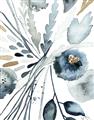 Picture of Dainty Bloom Gray I  _GroupedProduct_Rectangle_Portrait_Unframed_Print_Only_