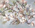 Picture of Pink Mangnolias Branch II _GroupedProduct_Rectangle_Landscape_Unframed_Print_Only_