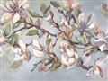 Picture of Pink Mangnolias Branch II _GroupedProduct_Rectangle_Landscape_Unframed_Print_Only_