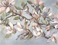 Picture of Pink Mangnolias Branch II _GroupedProduct_Rectangle_Landscape_Unframed_Print_Only_