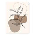 Picture of Mid Century Botanical II _GroupedProduct_Rectangle_Portrait_Unframed_Print_Only_