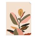 Picture of Color Block Leaves VI _GroupedProduct_Rectangle_Portrait_Unframed_Print_Only_