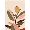 Picture of Color Block Leaves VI _GroupedProduct_Rectangle_Portrait_Unframed_Print_Only_