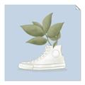 Picture of Plant Shoe Blue I _GroupedProduct_Square_Unframed_Print_Only_