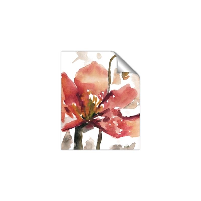 Picture of Red Poppies II _GroupedProduct_Rectangle_Portrait_Unframed_Print_Only_