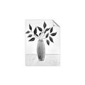 Picture of Black Vase Botanical I _GroupedProduct_Rectangle_Portrait_Unframed_Print_Only_