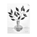 Picture of Black Vase Botanical II _GroupedProduct_Rectangle_Portrait_Unframed_Print_Only_