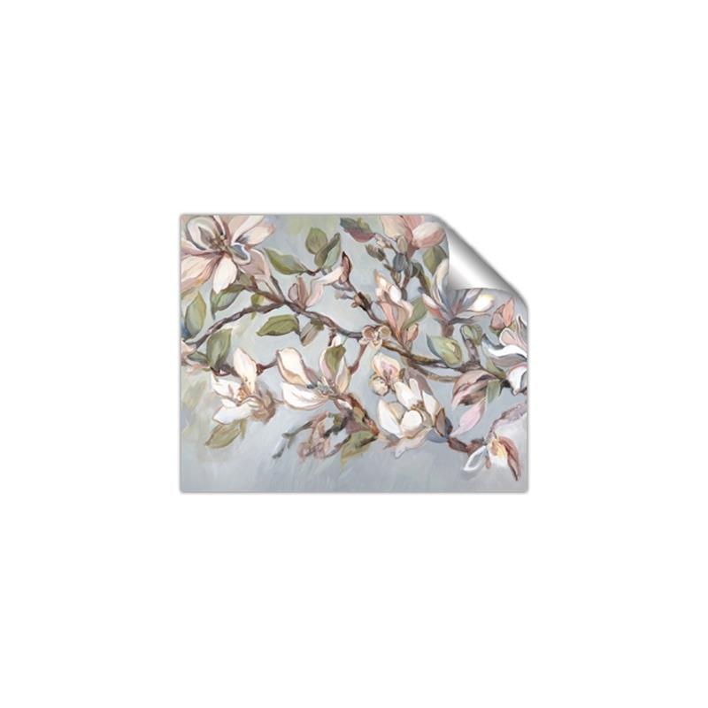 Picture of Pink Mangnolias Branch II _GroupedProduct_Rectangle_Landscape_Unframed_Print_Only_