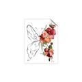 Picture of Floral Butterfly II _GroupedProduct_Rectangle_Portrait_Unframed_Print_Only_
