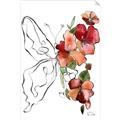 Picture of Floral Butterfly II _GroupedProduct_Rectangle_Portrait_Unframed_Print_Only_