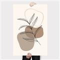 Picture of Mid Century Botanical II _GroupedProduct_Rectangle_Portrait_Canvas_