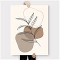 Picture of Mid Century Botanical II _GroupedProduct_Rectangle_Portrait_Canvas_