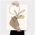 Picture of Mid Century Botanical III _GroupedProduct_Rectangle_Portrait_Canvas_