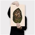 Picture of Color Block Leaves I  _GroupedProduct_Rectangle_Portrait_Canvas_