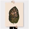 Picture of Color Block Leaves I  _GroupedProduct_Rectangle_Portrait_Canvas_