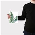 Picture of Tropical Leaf IV _GroupedProduct_Rectangle_Portrait_Canvas_