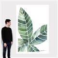 Picture of Tropical Leaf IV _GroupedProduct_Rectangle_Portrait_Canvas_