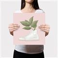 Picture of Plant Shoe Pink _GroupedProduct_Square_Canvas_