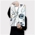 Picture of Dainty Bloom Gray I  _GroupedProduct_Rectangle_Portrait_Canvas_