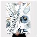 Picture of Dainty Bloom Gray I  _GroupedProduct_Rectangle_Portrait_Canvas_
