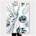 Picture of Dainty Bloom Gray I  _GroupedProduct_Rectangle_Portrait_Canvas_