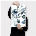 Picture of Dainty Bloom Gray II  _GroupedProduct_Rectangle_Portrait_Canvas_