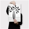 Picture of Black Vase Botanical I _GroupedProduct_Rectangle_Portrait_Canvas_