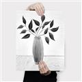 Picture of Black Vase Botanical I _GroupedProduct_Rectangle_Portrait_Canvas_