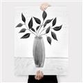 Picture of Black Vase Botanical I _GroupedProduct_Rectangle_Portrait_Canvas_